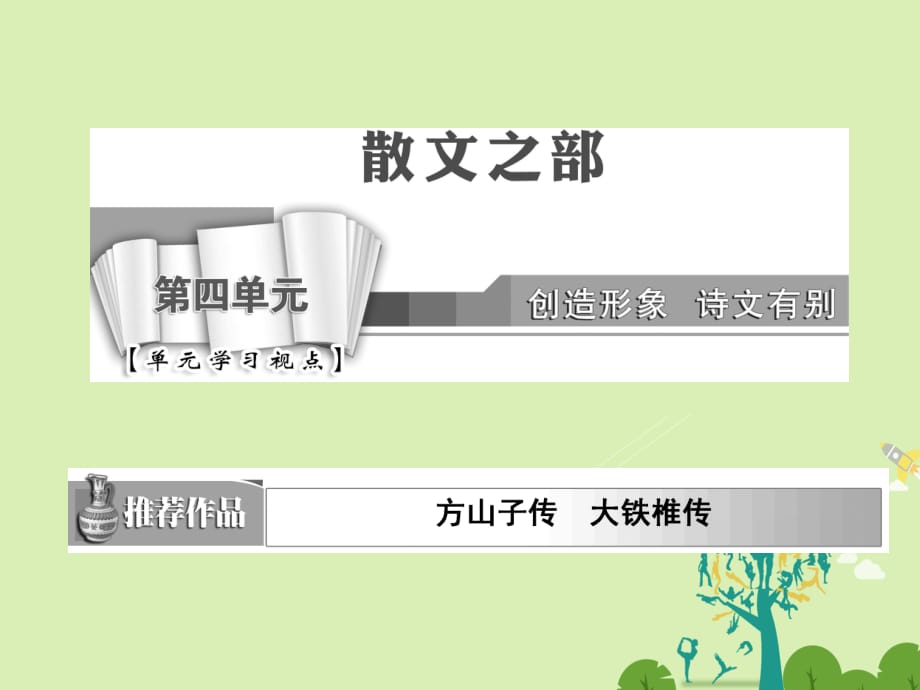 高中语文 第四单元 方山子传课件 新人教版选修《中国古代诗歌散文欣赏》_第1页