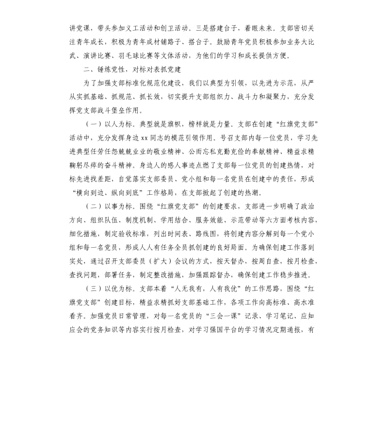 党支部争创红旗支部汇报材料.docx_第3页