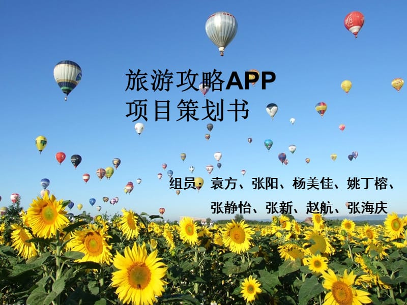 旅游攻略APP策划书_第1页