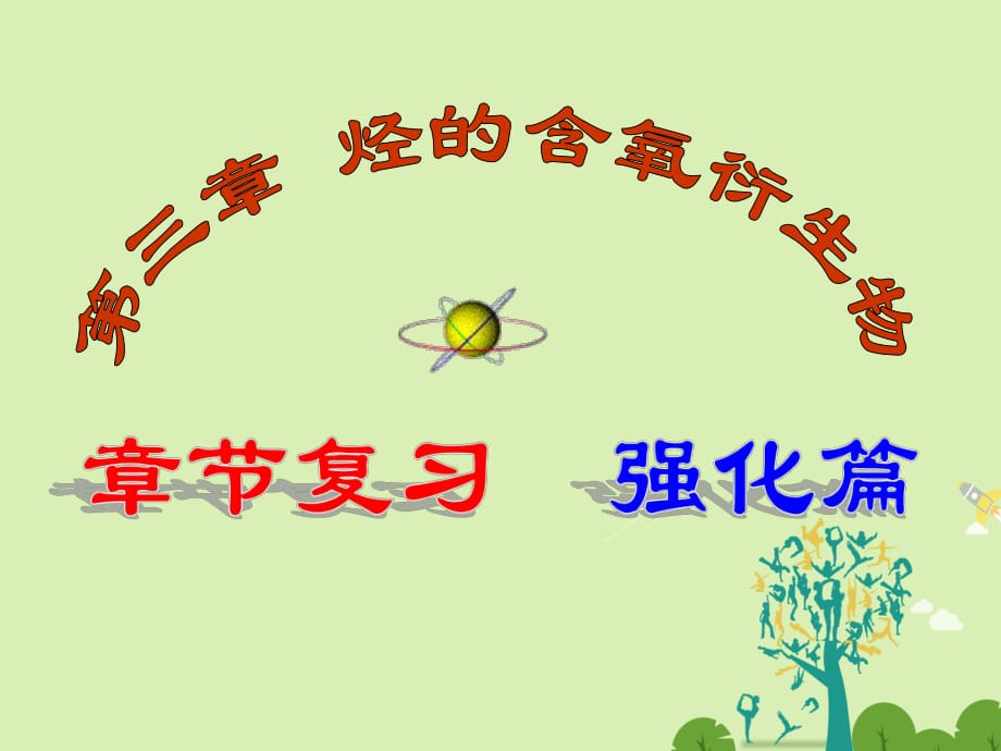 高二化學(xué) 第三章 烴的含氧衍生物（強(qiáng)化篇）課件_第1頁(yè)