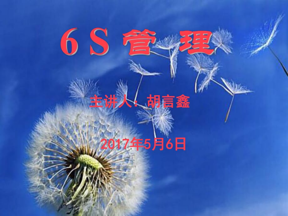 《6s管理》ppt課件_第1頁