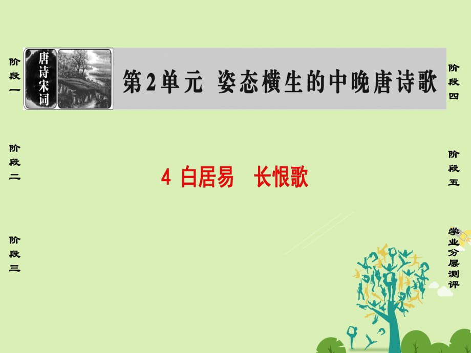 高中語文 第二單元 姿態(tài)橫生的中晚唐詩歌 4 白居易 長恨歌課件 魯人版選修《唐詩宋詩選讀》_第1頁