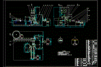 糖果包裝機(jī)設(shè)計(jì)CAD圖紙5張