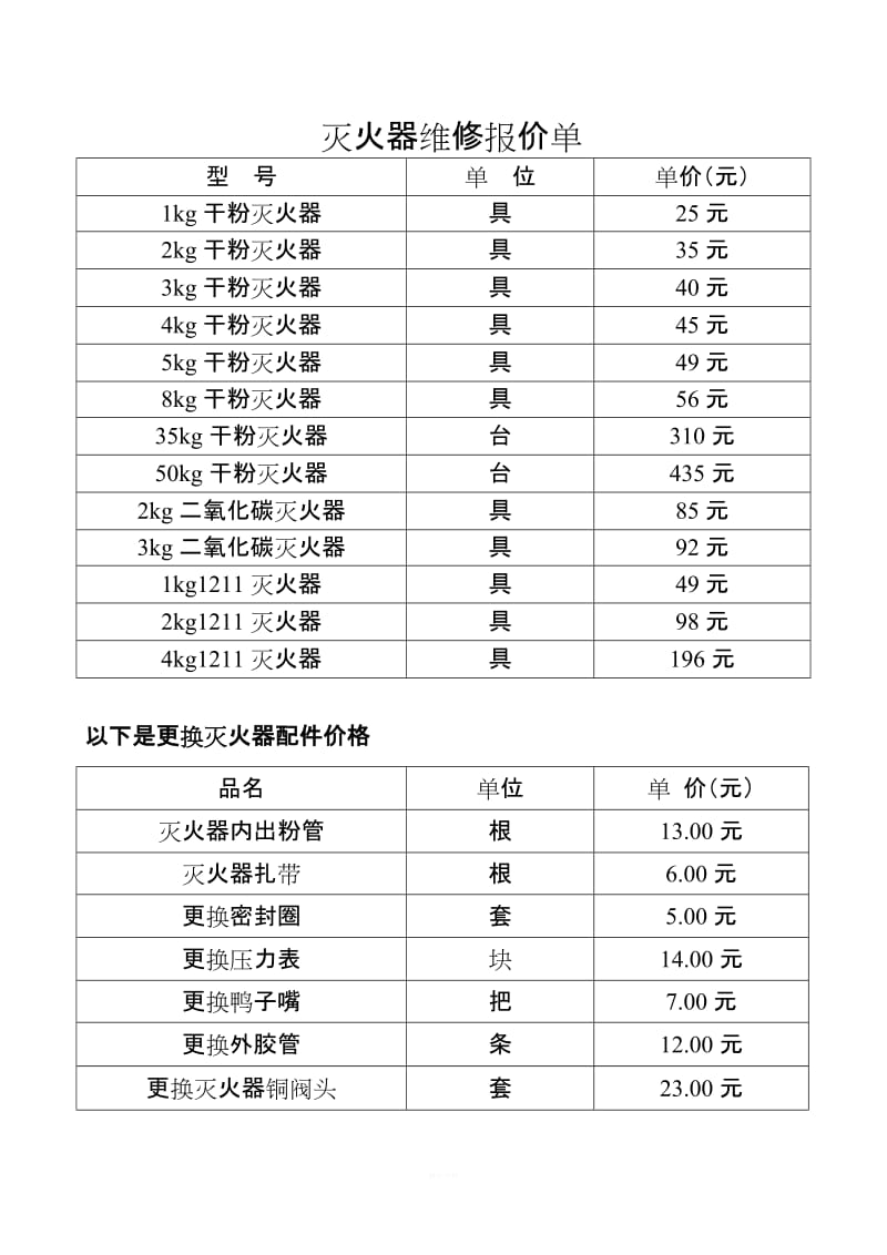 灭火器维修合同_第2页