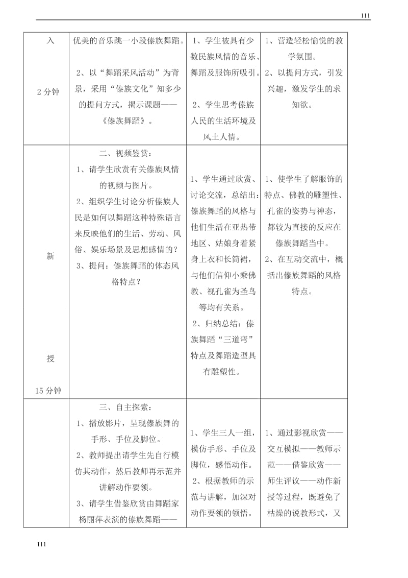 高二音乐 孔雀之灵教案_第2页