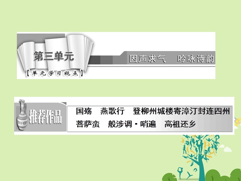 高中語(yǔ)文 第三單元 登柳州城樓寄漳汀封連四州課件 新人教版選修《中國(guó)古代詩(shī)歌散文欣賞》_第1頁(yè)