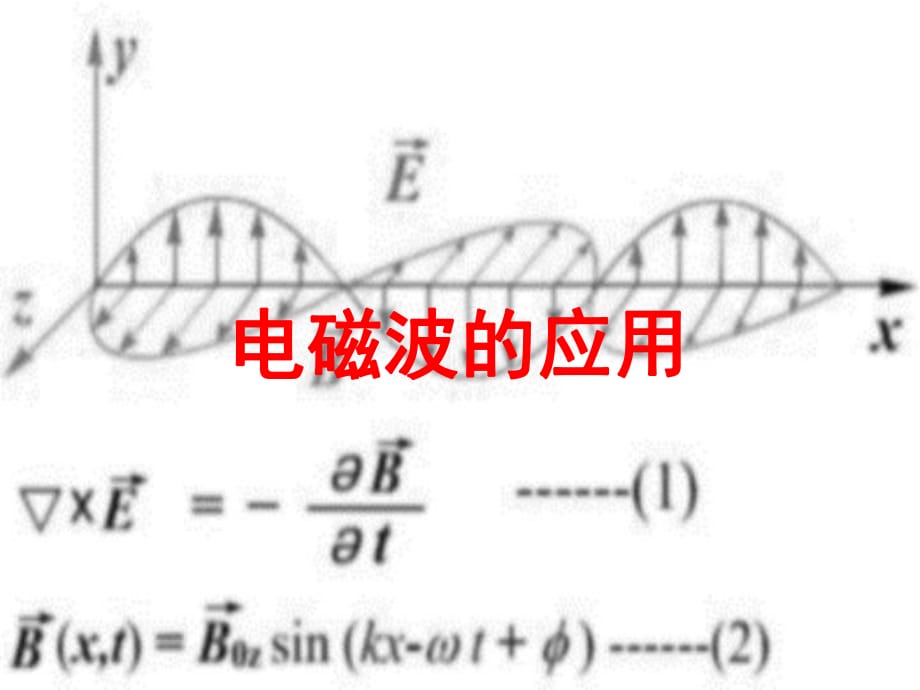 《電磁波的應用》ppt課件_第1頁