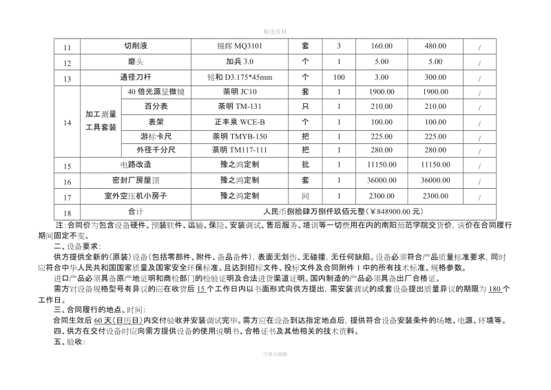 合同编号豫财招标采购B_第2页