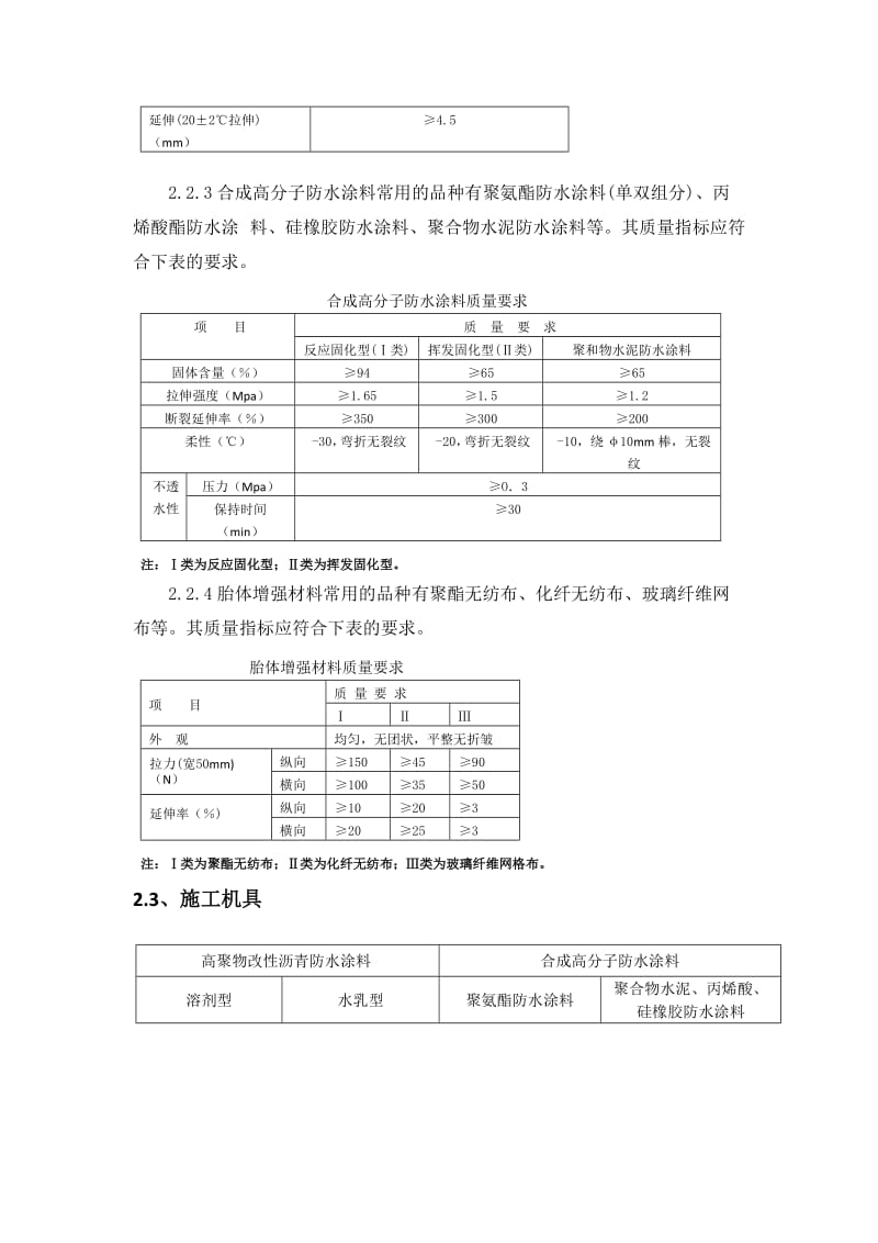 涂膜防水屋面工程施工工艺标准_第2页