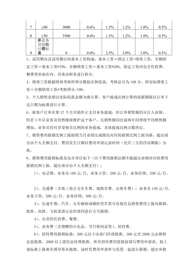 业务员提成方案_第2页