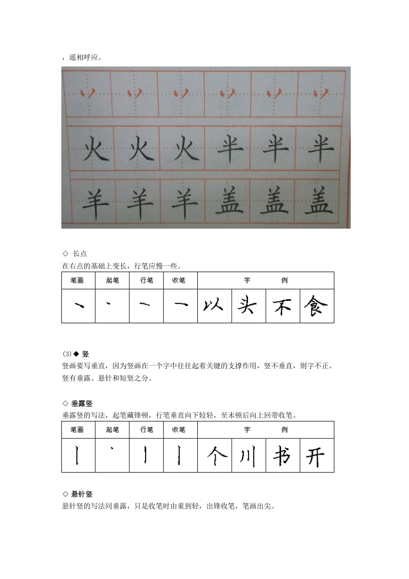 楷书基本笔画教学_第2页