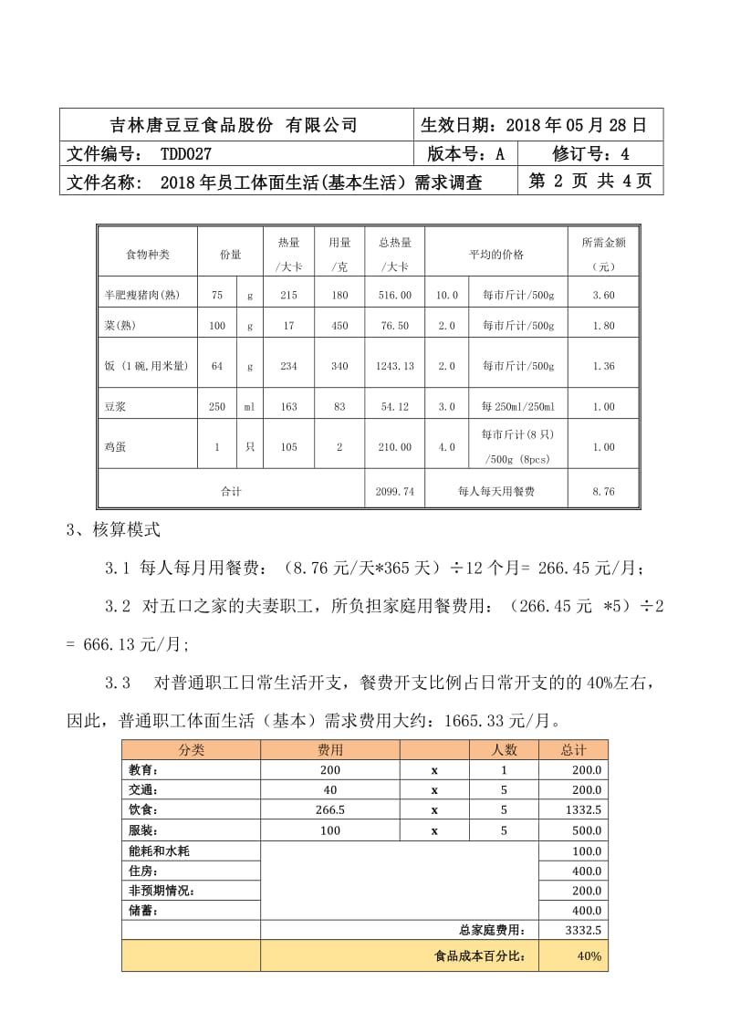 最新 员工体面生活工资(基本生活工资) 调查程序_第3页