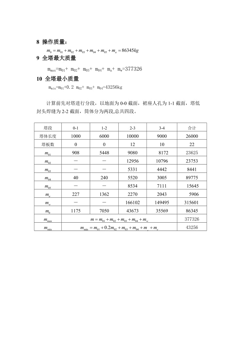 化工原理课程设计(化工机械设计部分)精馏塔_第3页