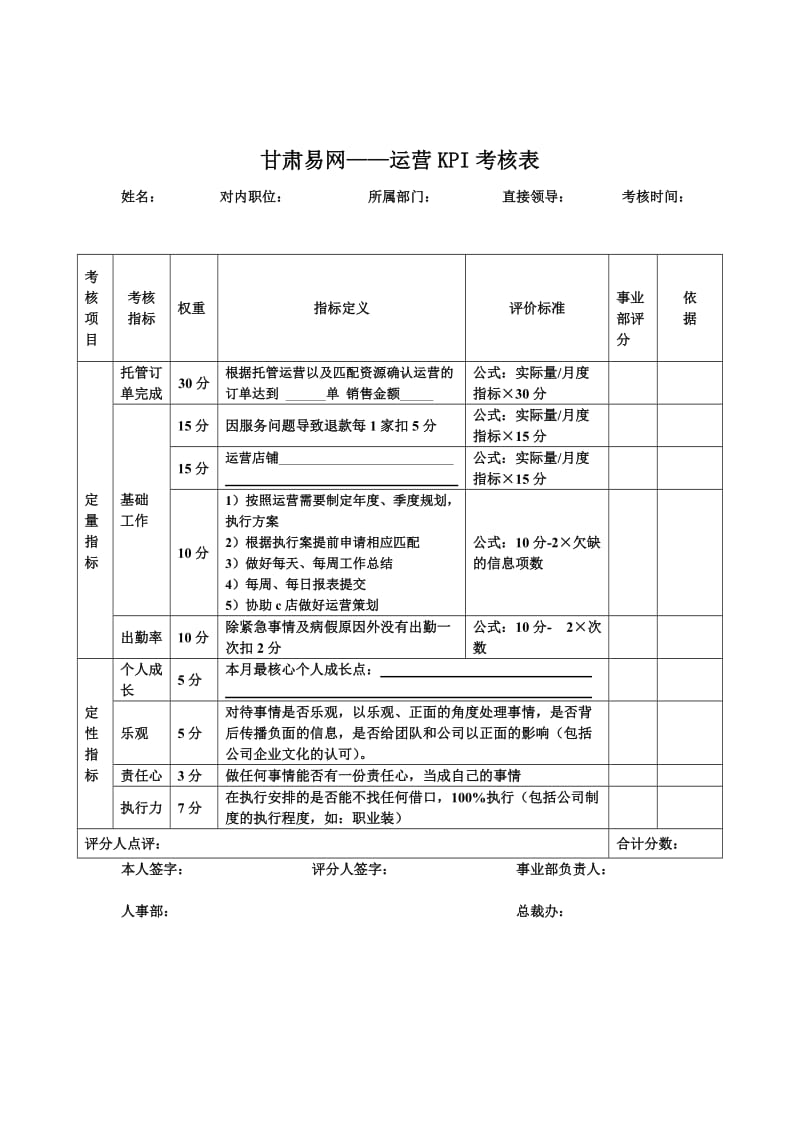 公司员工末位淘汰管理制度_第3页