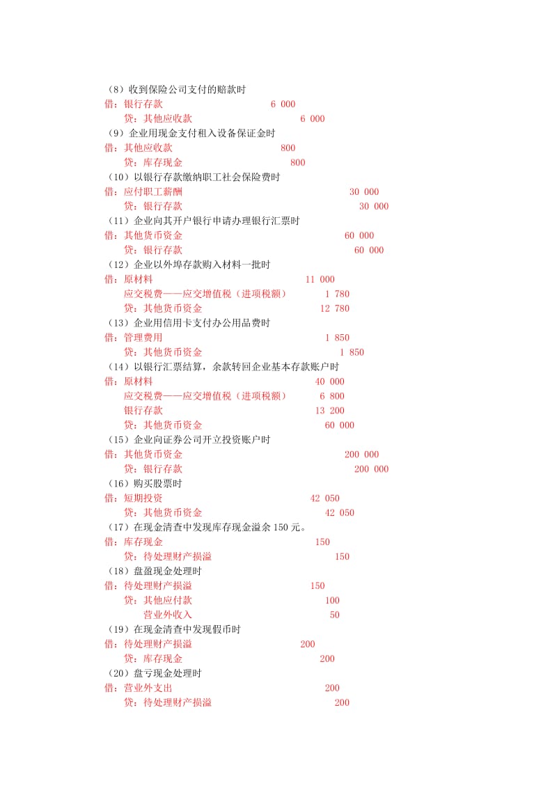 小企业会计实务——习题答案_第3页