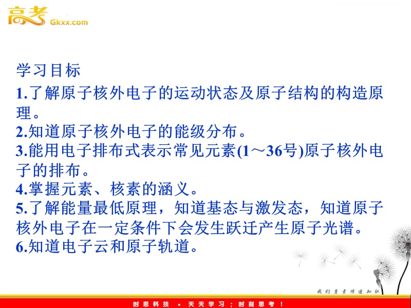 高二选修3化学课件：专题2第1单元　原子核外电子的运动（苏教版）_第3页