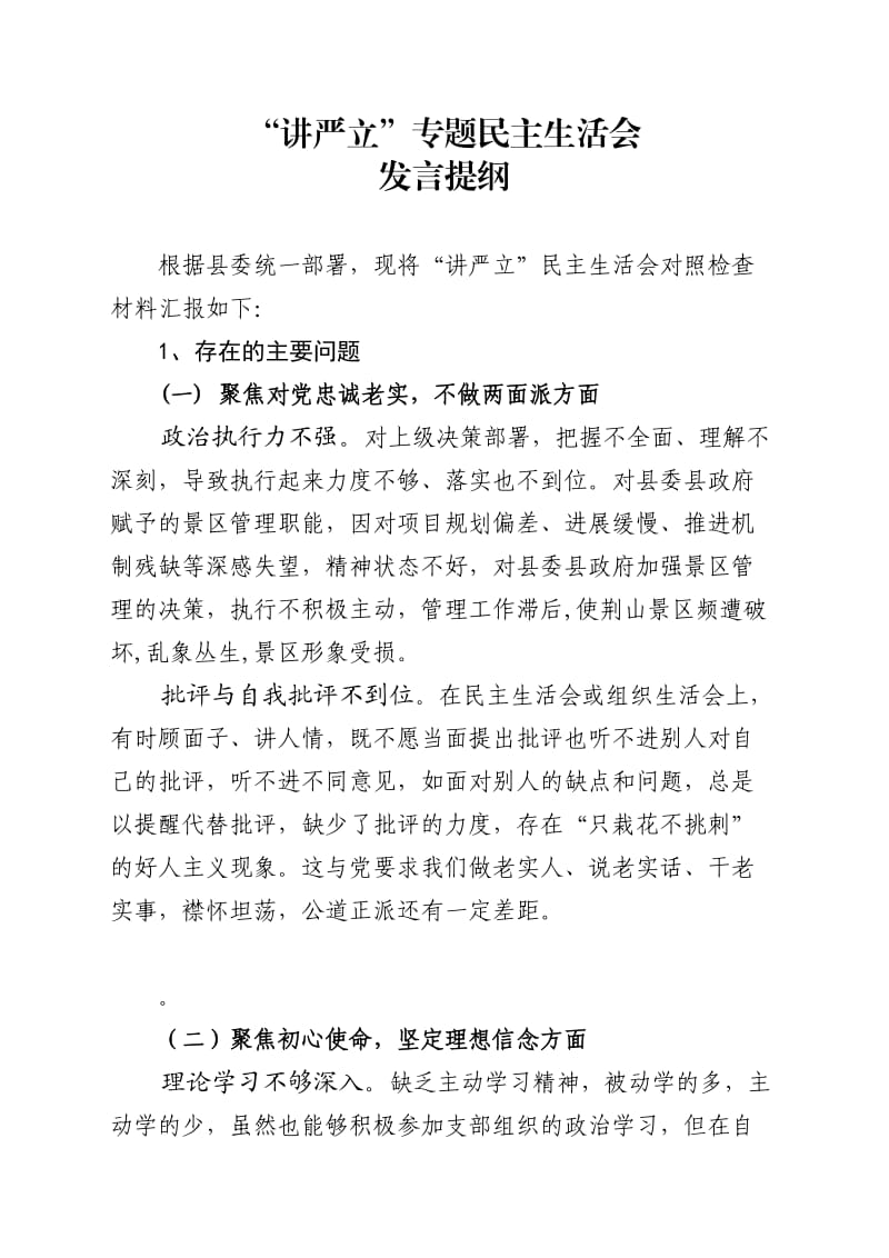 讲严立发言提纲_第1页