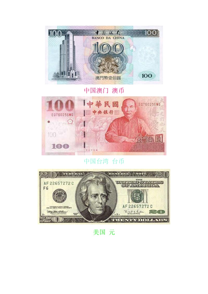 世界各国货币图片(47个国家)_第2页