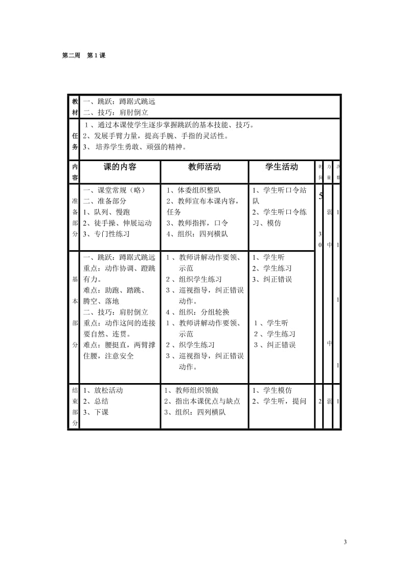 六年级体育上册教案[1]_第3页