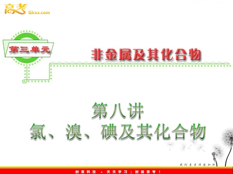 高考化学基础知识复习课件11《氯、溴、碘及其化合物》_第2页