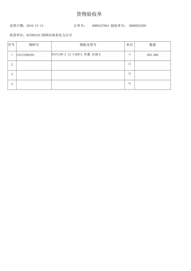 货物验收单模板_第2页