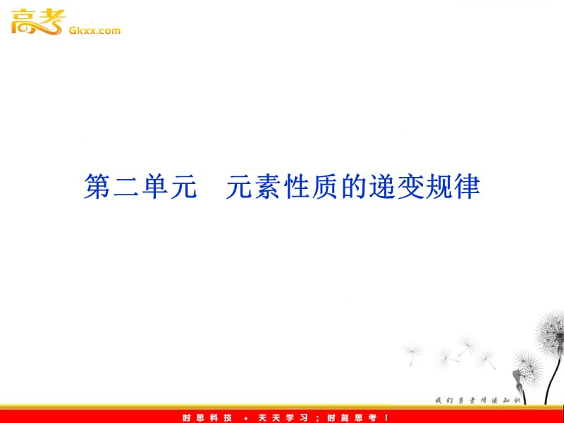 苏教版 化学 选修3专题2第2单元　元素性质的递变规律（共52张PPT）_第2页