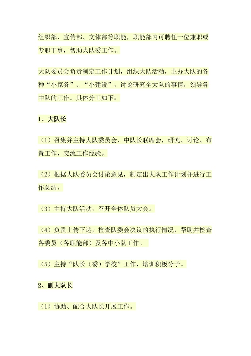 少先队干部的设置和职责分工_第3页