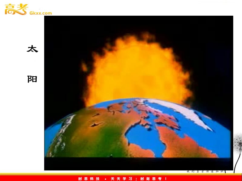 高中地理同步教学课件 1.2太阳对地球的影响 中图版必修1_第3页