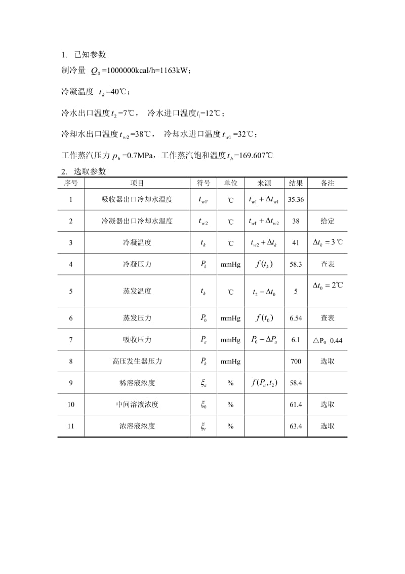 串联型双效溴化锂吸收式制冷机设计计算__张津_第1页