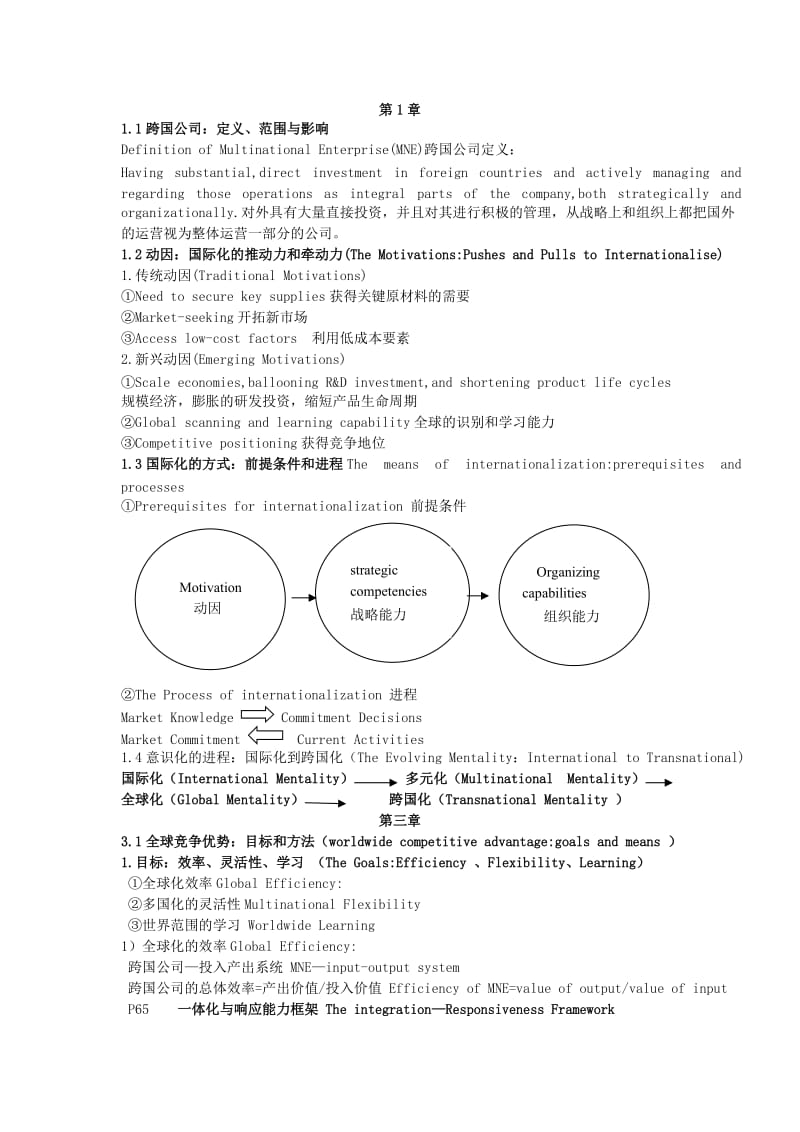 跨国公司战略_第1页