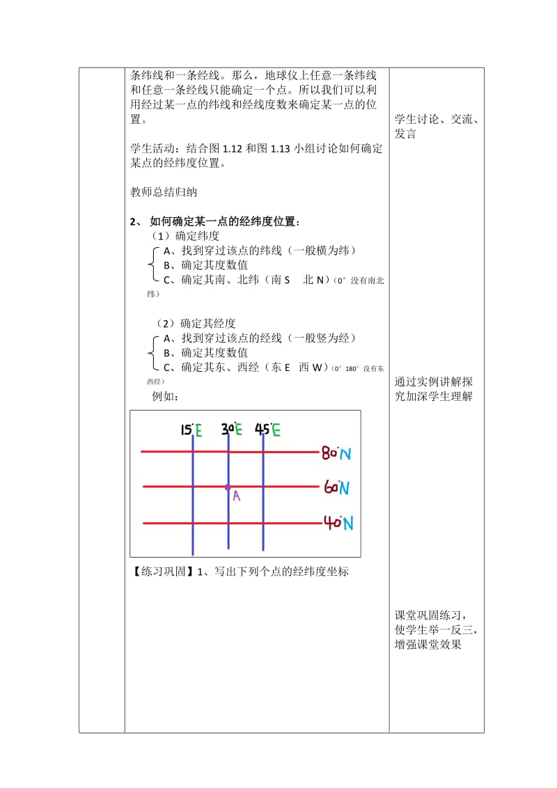 电子教案 利用经纬网定位_第3页