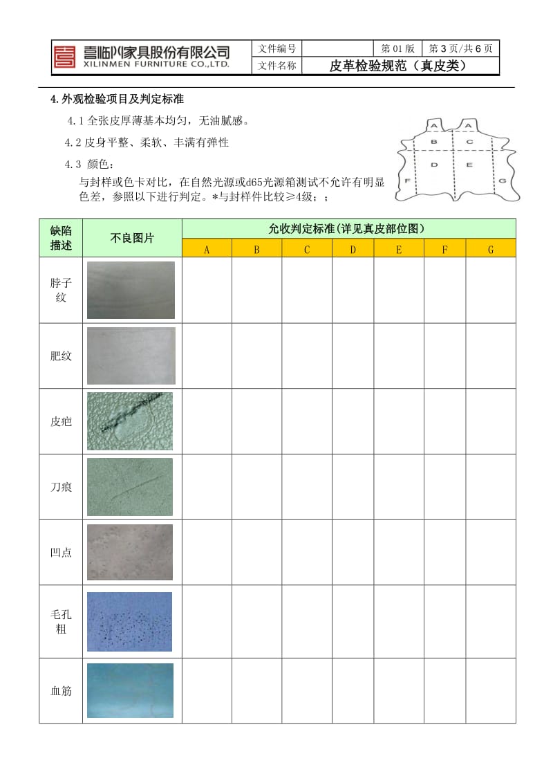 皮革检验规范(真皮类)_第3页