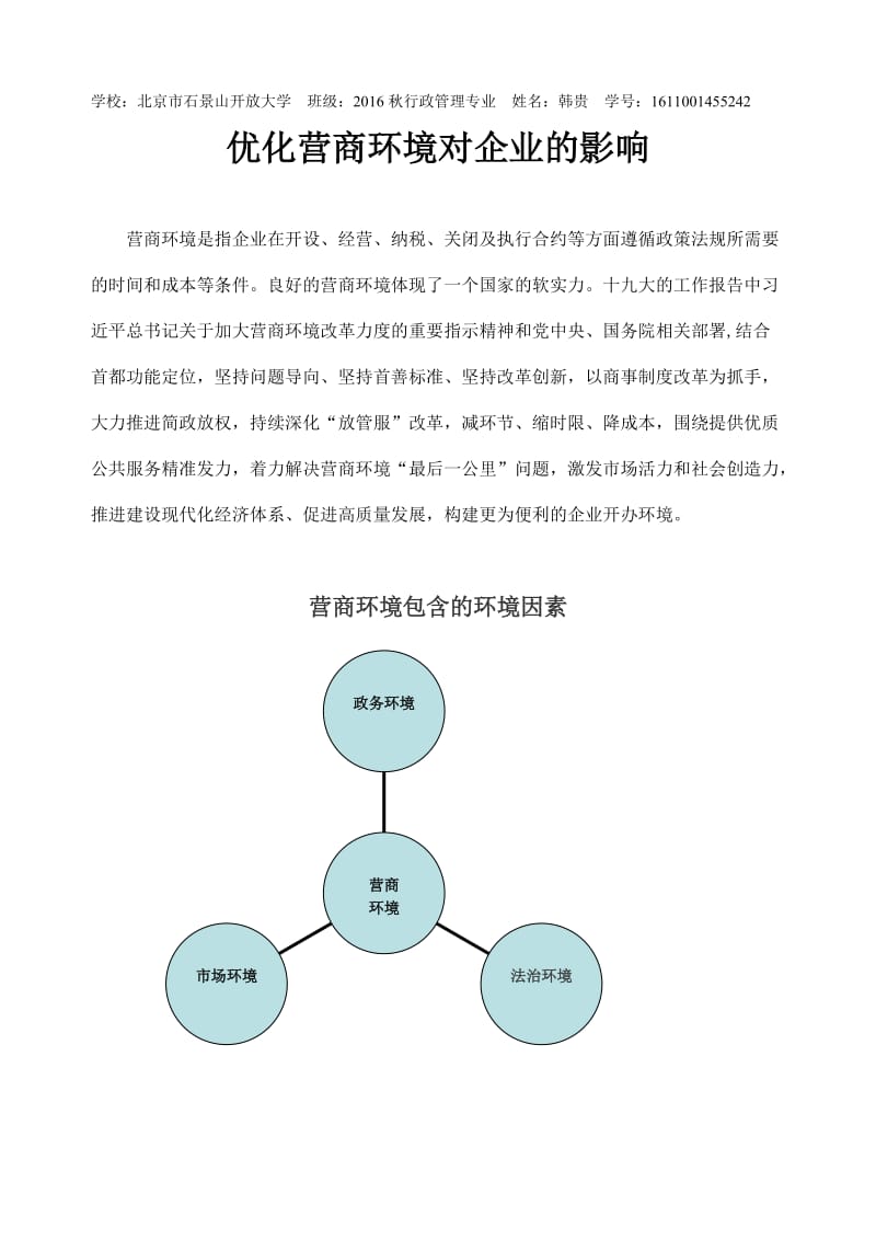 优化营商环境对企业的影响_第1页