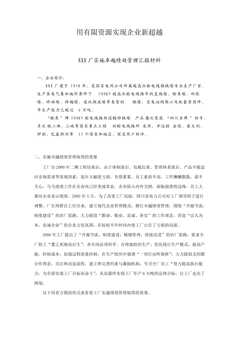 省级卓越绩效汇报材料_第1页