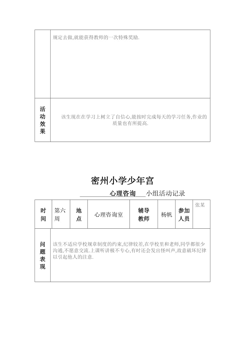 心理咨询活动记录_第3页