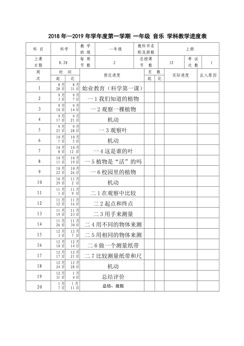 一年级科学教案上_第3页