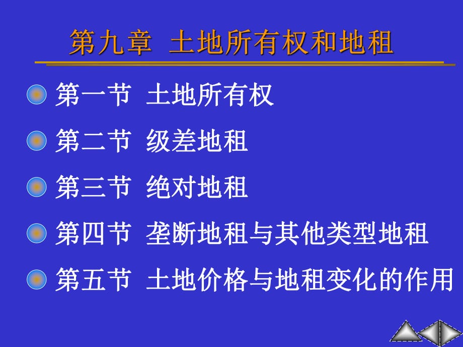 《土地所有權(quán)和地租》PPT課件_第1頁