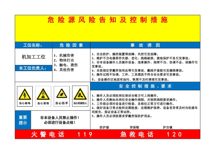 岗位风险告知卡_第1页