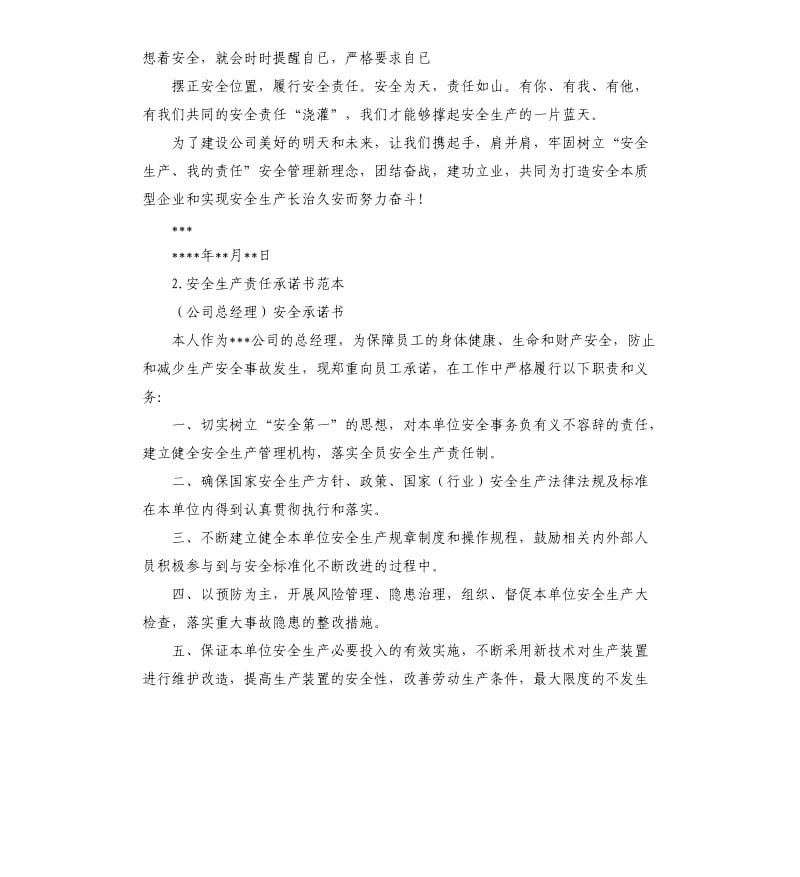 安全监督承诺书 .docx_第2页