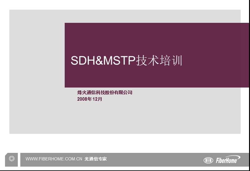 WDM关键技术及其对IP业务的承载MSTP原理_第1页