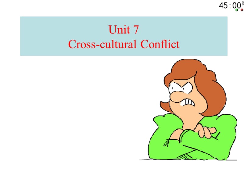 跨文化商务交际unit7Cross-culturalConflict_第1页