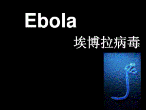 《埃博拉病毒》PPT课件