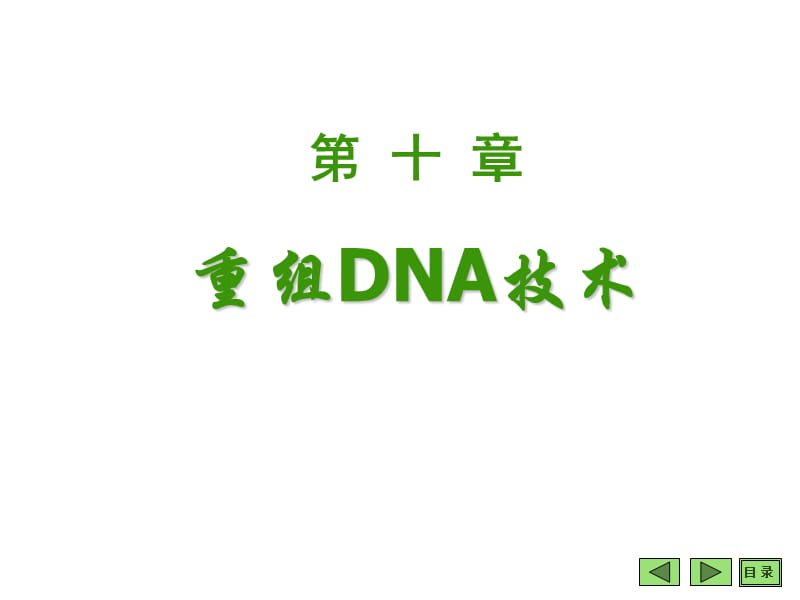 《重組DNA技術(shù)》PPT課件_第1頁