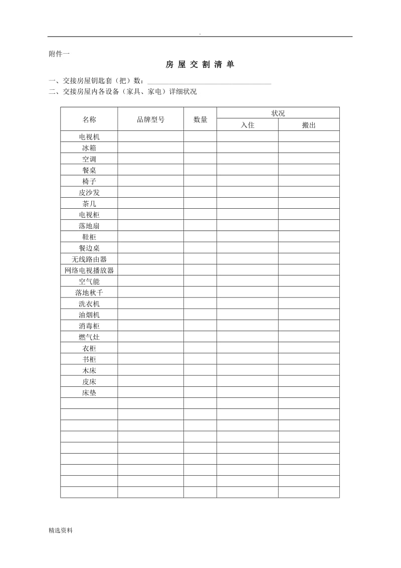 标准房屋出租合同范本_第3页