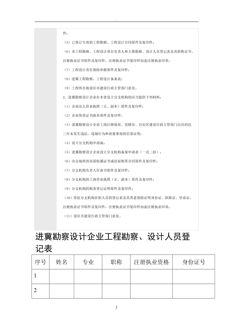 完整：外省设计单位入河北省备案_第2页