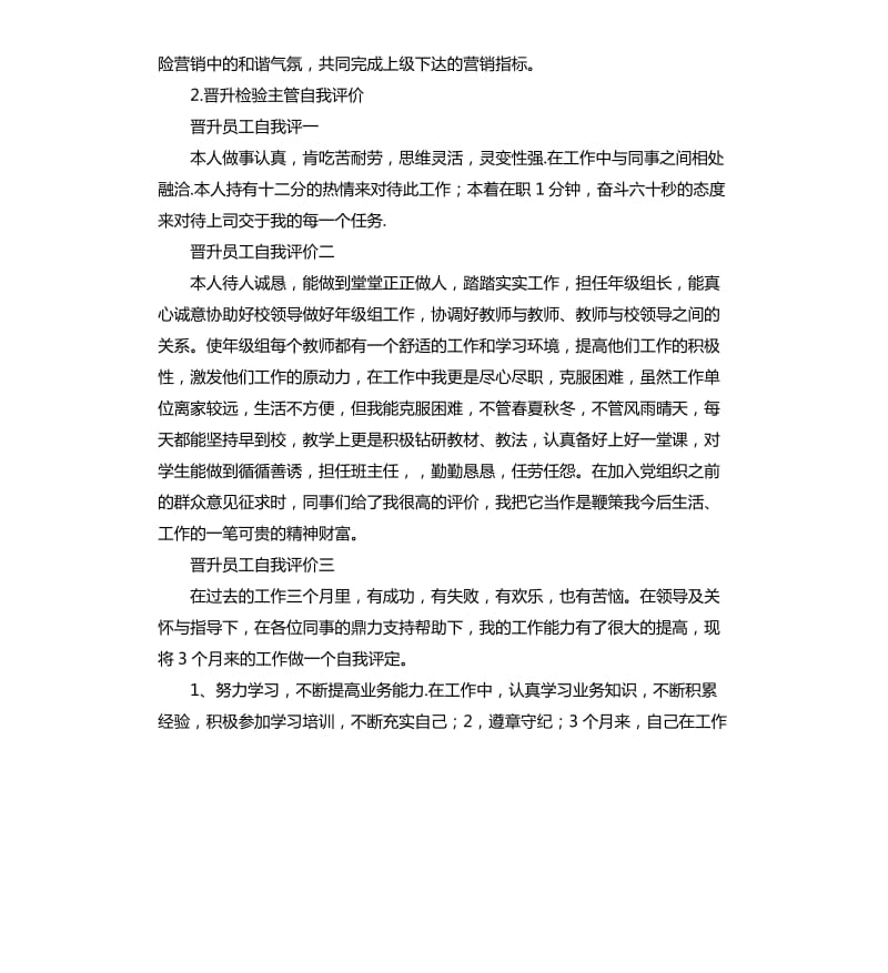 经理晋升总监的自我评价语 .docx_第2页