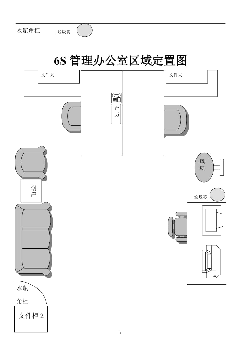 办公室定置图参考范本_第2页