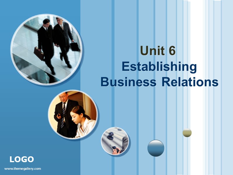 實(shí)用商務(wù)英語聽說第三冊Unit6EstablishingBusinessRelations_第1頁