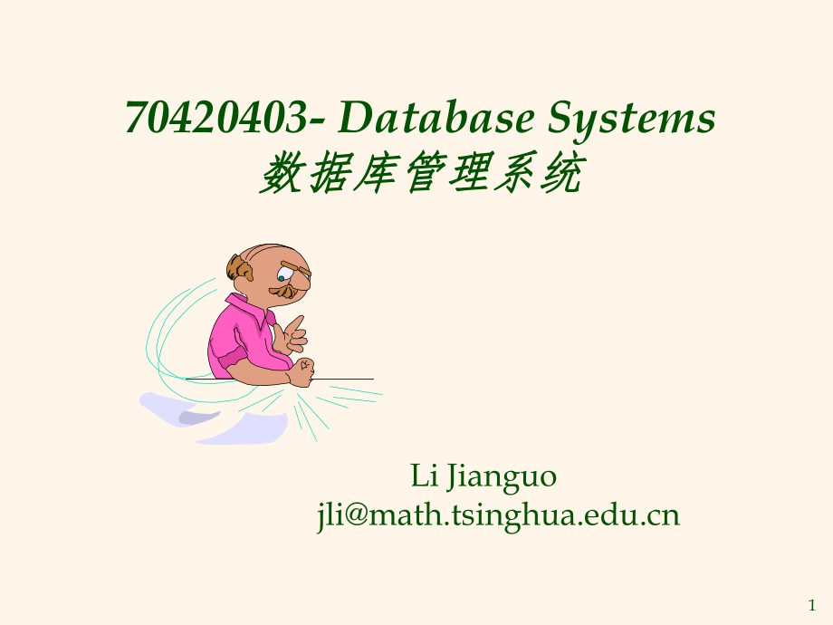 DatabaseSystems数据库管理系统_第1页