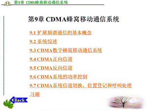 CDMA蜂窝移动通信系统